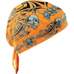 z669-headband-zan-headgear-headwrap-flydanna-orng-tribal-skul-orange-gray-one-size