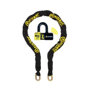 c2axtr170auv-motorcycle-chain-lock-auvray-d-13-5-l-170-sra-new-yellow-black-one-size