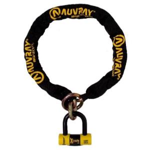 caxtr100lauv-motorcycle-chain-lock-auvray-lasso-d-13-5-l-100-sra-black-yellow-one-size