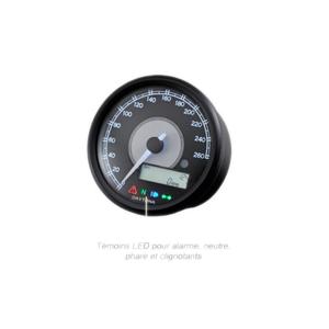 87791-pointer-counter-with-lcd-tachometer-daytona-velona-260km-h-black-80-mm