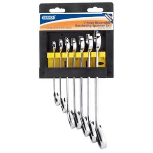 1051236-reversible-ratchet-combination-spanner-draper-x7-silver-black-8-10-12-13-14-17-19-mm