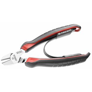 1051305-diagonal-cutting-pliers-facom-black-red-160-mm