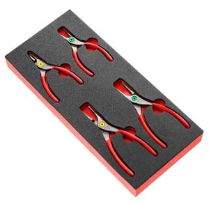 1051376-circlip-pliers-facom-x4-red-one-size