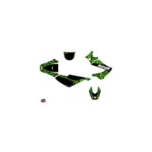 158870-self-adhesive-decoration-kit-kutvek-predator-derbi-50-xtreme-xrace-2005-2009-black-green-one-size