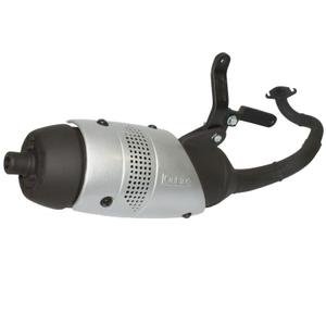 24231-scooter-muffler-leovince-touring-peugeot-50-kisbee-2t-2011-ludix-one-new-vivacity-citystar-silver-black-one-size