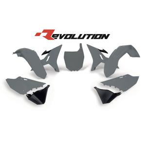 rkityz0gr0rev-plastic-fairing-kit-for-motorcycle-racetech-x6-grey-one-size