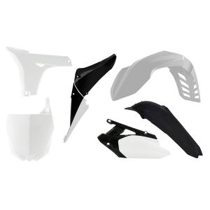 rkityzfbn1611-plastic-kit-racetech-x6-white-black-one-size