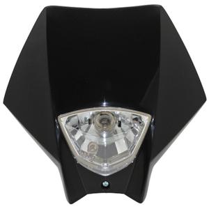 23411-headlight-fork-plate-replay-master-black-one-size