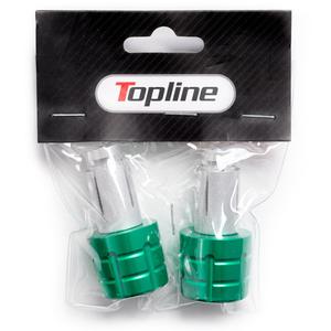 topemb06-aluminium-motorcycle-handlebar-end-cap-topline-equipt-at-green-13-17-mm