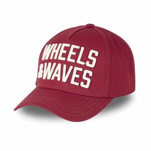 wwc04-pack-of-6-caps-wheel-and-waves-w22b-red-one-size